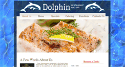 Desktop Screenshot of dolphinseafood.com